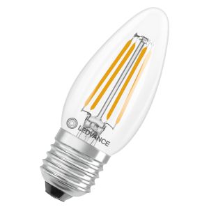 LED CLB40 3.4W 827 FILCL E27 P LEDV