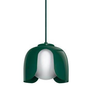 DECOR COROLLE PENDANT E27 GN LEDV
