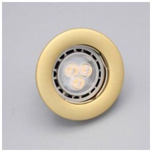 Spot gegoten vast 35mm goud mat