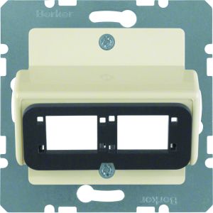 Centraalplaat voor dubbele module Reichl