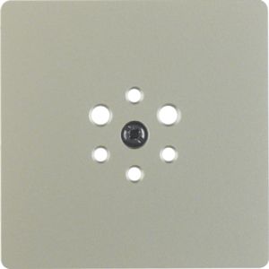 Centraalplaat voor 6-polige contactdoos,