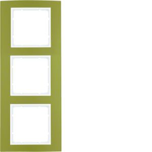 Afdekraam 3-v, berker B.3, aluminium gou