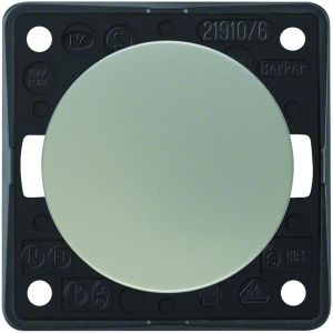 Wipschakelaar, chroom, mat, Integro