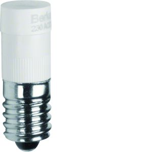 LED-lampen E10, wit