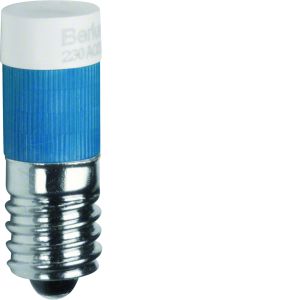 LED-lampen E10, blauw