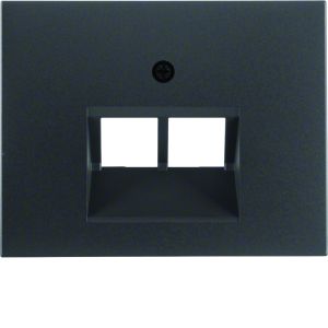 Centrd. RJ-datacont.ds. 2-v met 45°-uitg