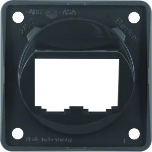 Draagplaat 2-v voor BTR/E-dat modules, b