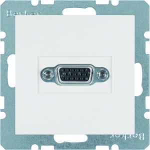 VGA-WCD, dubbele bus, berker S.1/B.3/B.7