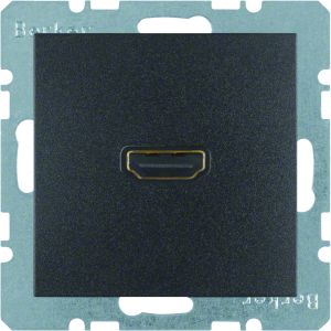 High Def. cont.ds. 90°-aansluiting, berk