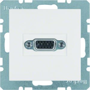 VGA-WCD, dubbele bus, berker S.1/B.3/B.7