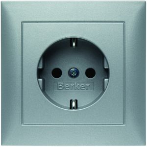 WCD RA met volle afdekplaat, berker S.1/