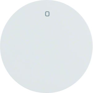 Wip met opdruk "0", berker R.1/R.3/R.8,