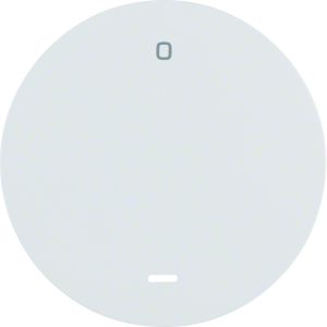 Wip met opdruk "0" en lens, berker R.1/R