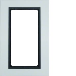 Afdekraam 1,5-v vert. berker B.7, alumin