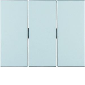 Wip 3-v, berker K.1/K.5, aluminium