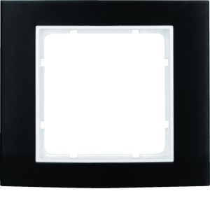 Afdekraam 1-v, berker B.3, aluminium zwa