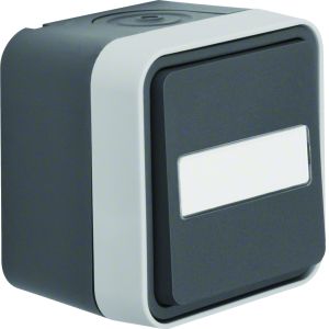 Wisselschak. +tekstv, verlicht (blauw) m