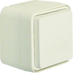 WCD 1-v KB met behuizing, berker W.1 p.w