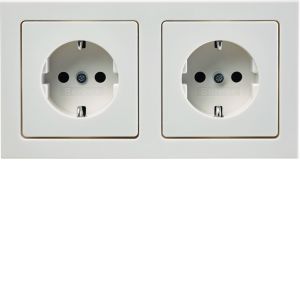 WCD RA 2-v met afdekraam, berker Q.3, po