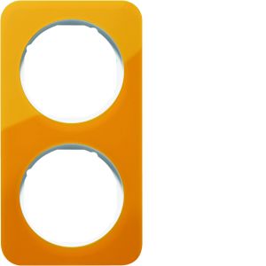 Afdekraam 2-v, berker R.1, oranje acryl/