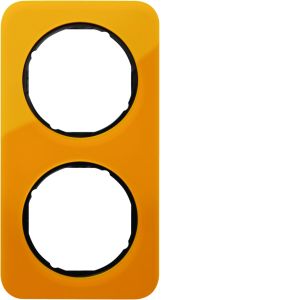 Afdekraam 2-v, berker R.1, oranje acryl/