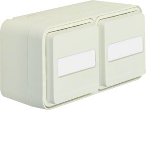 WCD + tekstv. 2-v hor. met behuizing, be