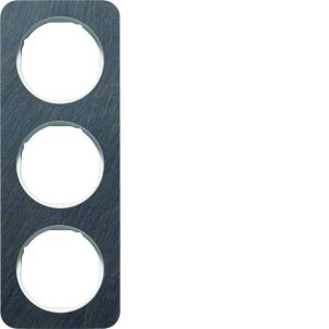 Afdekraam 3-v, berker R.1, leisteen/pola