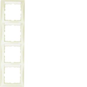 Afdekraam met tekstv. 4-v vert. berker S