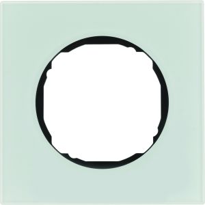 Afdekraam 1-v, vlak, berker R.8, glas po