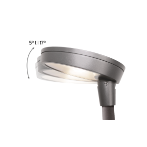 CIRCLED MULTI LENS 27W 4000K GRIJS REGEL