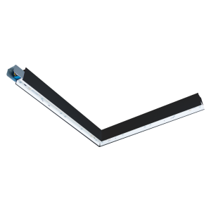 Lineal S hoek zwart 4000K Direct Dali