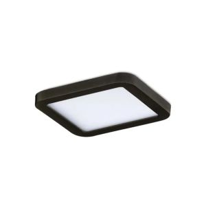 Slim 15 Square 3000K IP44 (black) LED 12