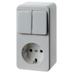 Combinatie serieschakelaar met WCD RA