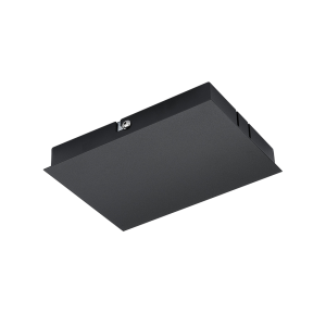 Zip plafondaansluiting mat zwart