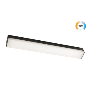 Prelude Square zwart TW 2000-4000K KLII