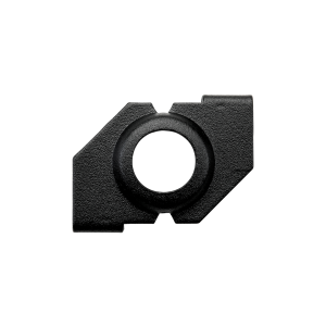 T-drager plafondbevestiging zwart alu