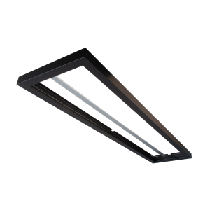 Sense opbouwkader zwart 300x1200