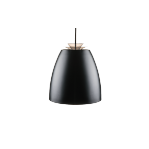 Bell Maxi Zwart/Goud E27 Led 15W 2700K L