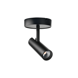 Tube Micro S zwart LED 3000K Fase afsnij