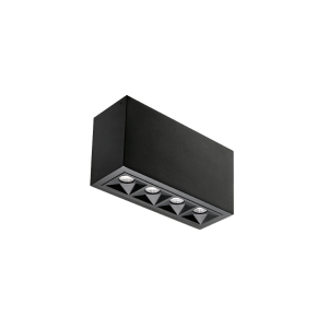 Inspire S 150 zwart LED 4000K Fase afsni