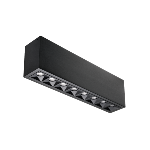 Inspire S 300 zwart LED 3000K Fase afsni