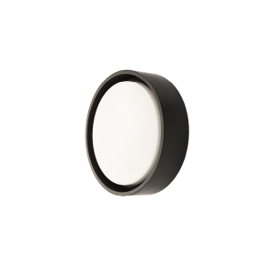 FRAME ROUND ZWART LED 4000K