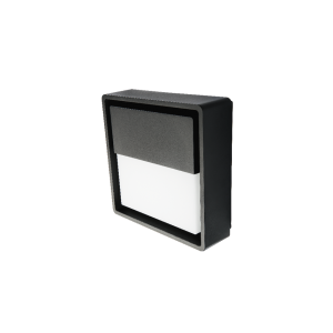Frame Wall Square Zwart Led 3000K