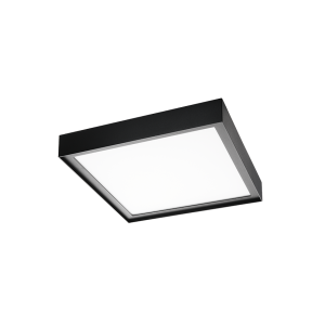 Disc 285X285 Zwart 2700K Led 22W