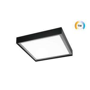 Disc 285x285 zwart TW LEDDIM 2700-6500K