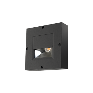 Callisto Wall Square zwart LED 4000K 230
