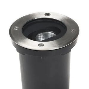 Grondinbouwspot PowerLED 230V, round, lb