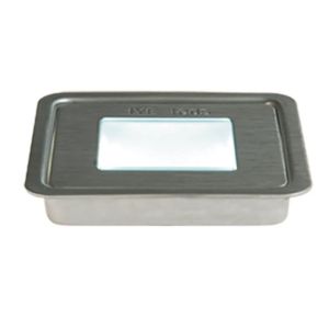 Eyeleds vierkant los alu/ wit