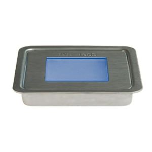 Eyeleds vierkant los alu/ blauw