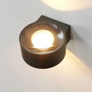 Wandlamp WLH antra IP54 LED 6W 2700K dim